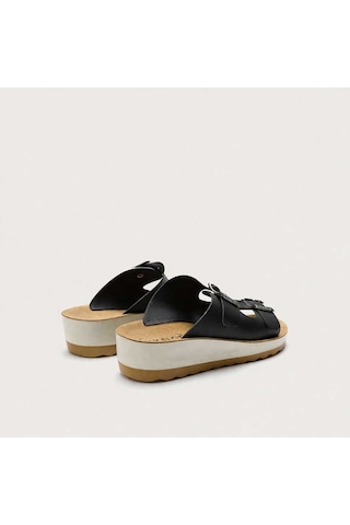 6303-black Terlik Kadın 42 G64 2c Fly Flot Sandal Synthetıc Siyah