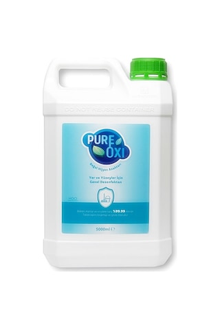 Pure Oxi Yer ve Yüzeyler İçin Genel Dezenfektan 5 L