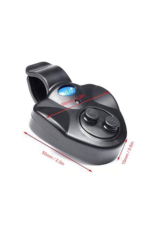 Elektronik Balıkçılık Bite Alarmı Sesli Led Işık Göstergeli Balık Isırığı Alarmları - 4 Adet