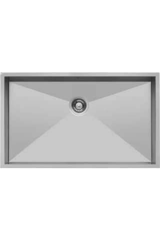 Livinox Zero 4070R10 Damlalıksız Paslanmaz Çelik Mutfak Eviye Inox 40 x 70 CM
