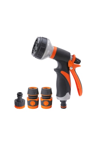 Mufunye Abs Çok Fonksiyonlu Bahçe Sulama Ve Araba Yıkama Silindiri - 8-15m Uzaklıkta Sprey, Ergonomik Tutamak Hbs-8403