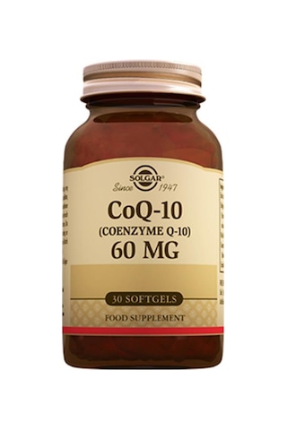 Solgar Coenzyme Q10 60 Mg 30 Kapsül Solgar Coenzyme Q10 60 Mg 30 Kapsül