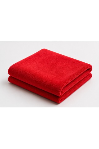 Naturıca Mikrofiber Havlu 6 Adet 50x90 Kırmızı