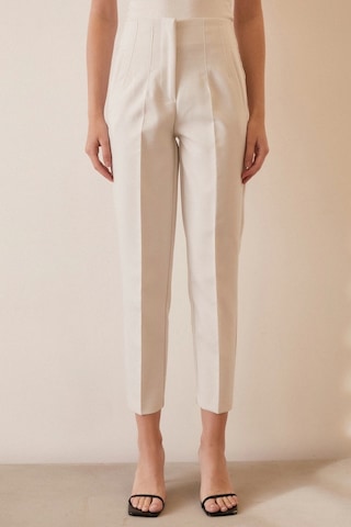 Never More Skinny Kumaş Pantolon Beyaz