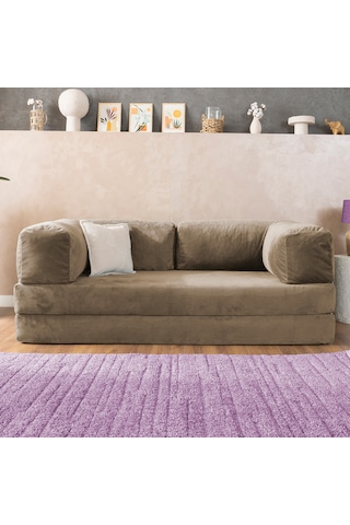 Argimo Godila Çok Amaçlı Sofa Çift Kişilik Yatak Koltuk Bej