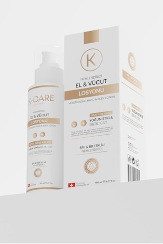 K K-care Cosmetics El Vücut Losyonu 150 ML