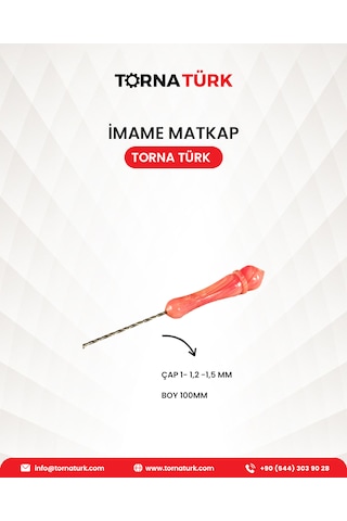 Hss Silindirik Saplı İmame Matkap Ucu 1.5x70mm 1 Adet