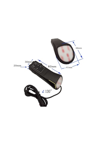 Mufunye 5 Tuşlu Evrensel Araba Direksiyon Simidi Düğmeli Uzaktan Kumanda Kablolu Otomatik Direksiyon Simidi Düğmeli Uzaktan Kumanda Cihazı