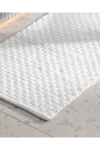 Madame Coco Najac Banyo Paspas - Beyaz - 50x80 Cm 8684427045312 Beyaz