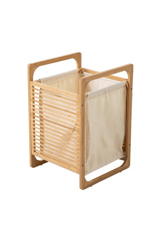 Bambu Banyo Çamaşır Sepeti