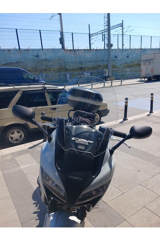 2010 - 2018 Honda Cbf 1000 Uzun Ön Cam Şeffaf Zeus 5mm 54cm