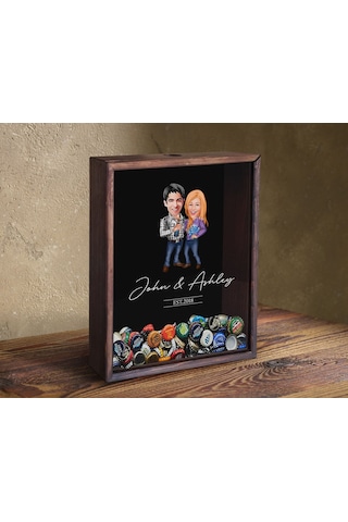 BK-VIP Sevgililer Günü Özel Bira KapağıBiriktirme Kutusu