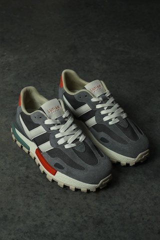 Lufian Stella Deri Unisex Sneaker Ayakkabı Gri