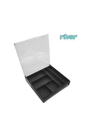 River Çok Amaçlı Lrf Ekipman Kutusu Siyah -8731 - 15 Cm
