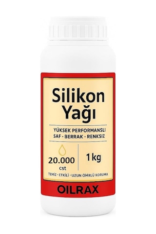 Silikon Yağı 20.000 Cst - 1 Kg