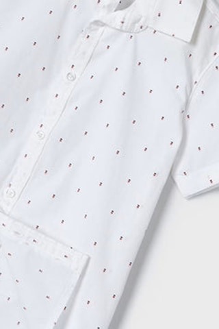 Erkek Çocuk Kısa Kollu T-shirt - Beyaz Beyaz