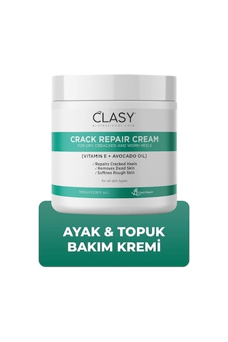 Clasy Onarıcı Ayak ve Topuk Kremi 100 ML