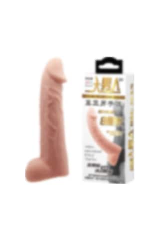Lilitu Shop Baile 8 CM Dolgulu Realistik Penis Kılıfı