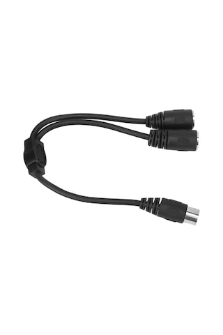 Fosenze 0.3m Dın 8pın Erkekden 2 Dın 8pın Dişeye Çevirici, Saf Bakır Çekirdekli, Çift Koruma, Ses Sinyali Dağıtıcı Bağlantı Kablosu