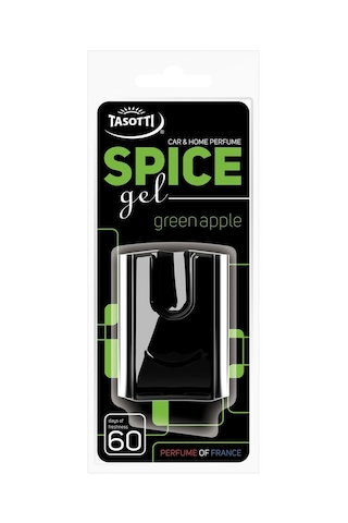 Tasotti Spice Gel (Green Apple) Yeşil Elma Esanslı Kalorifer Geçme Koku 8ml.