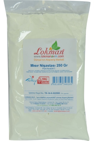 Lokman Avm Mısır Nişastası 250 G
