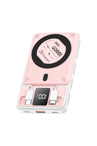 Konfulon M25w 10.000 Mah 20w Pd Magsafe Powerbank Semeglbl - 90 - Pembe