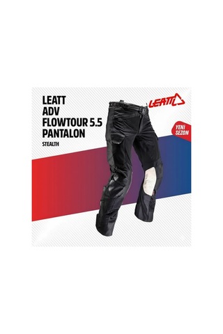 Leatt Adv Flow-tour 5.5 Siyah Motosiklet Pantolonu