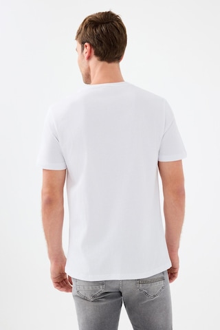 Loft Lf2039228 Erkek Kısa Kollu T-shirt Beyaz