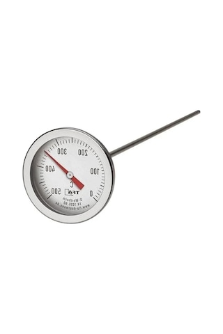 30 Cm Dalma Boylu Fırın Termometresi - 500 C 'ye Kadar Isı Ölçümü