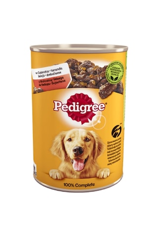 Pedigree Sığır Etli Biftekli Konserve Köpek Maması 4 x 400 G