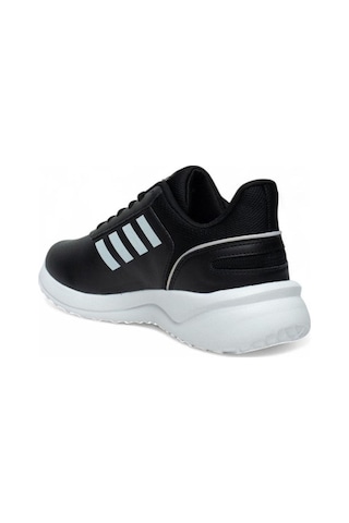 Best Of B100-26 Deri Anatomik Sneaker Siyah Beyaz 36-40 Siyah