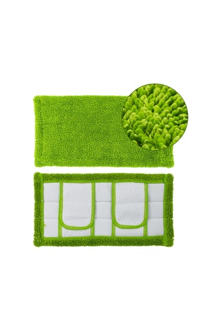 Suofeng Swiffer Sweeper Mop İçin Yeşil Islak/kuru Kullanıma Uygun Mop Kefesi - Tekli Opp Paketli Temizlik Aksesuarı Yeşil
