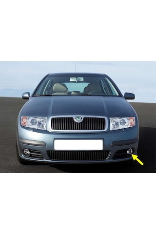Skoda Fabia MK1 2005-2008 Ön Tampon Sol Sis Farı 7H0941699C