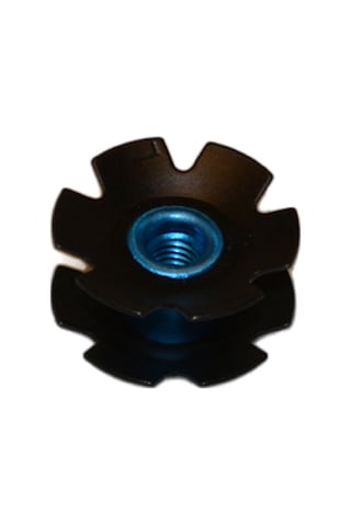 Bisiklet Ön Çatal Yıldız Somunu Pro Starnut Alloy Siyah