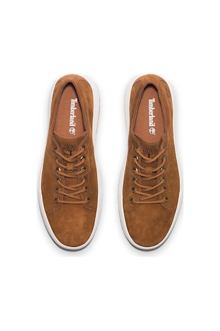 Timberland Tb0a6a2d Maple Grove Low Lace Up Sneaker Kahverengi Erkek Spor Ayakkabı Mavi