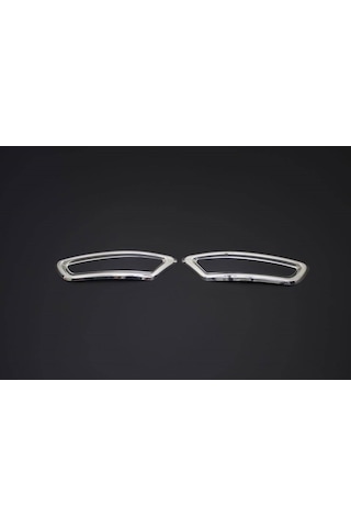 Omsa Vw Passat B8 Krom R Line Difüzör Egzoz Çerçevesi 2015-2019 Arası