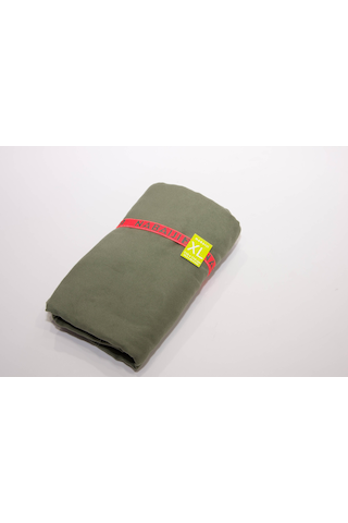 Mikrofiber Plaj Havlu - XL - Haki - 110 X 175 cm Meridyendukkan Nabaiji