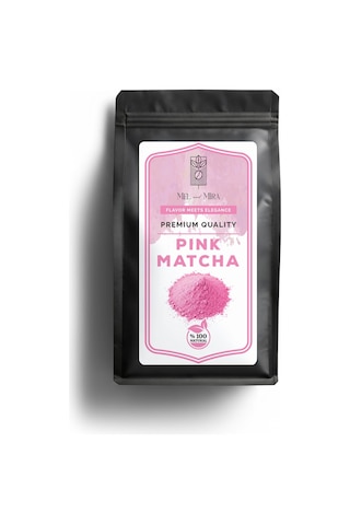Pink Matcha Powder 50g, Pembe Spirulina Superfood Matcha Tozu