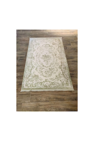 Loft 3001 Yeşil Halı Çok Renkli