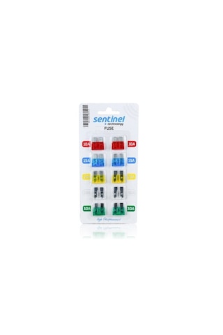 Bıçak Sigorta 10a, 15a, 20a, 25a, 30a / 10lu Set - 19x19 Mm Diğer