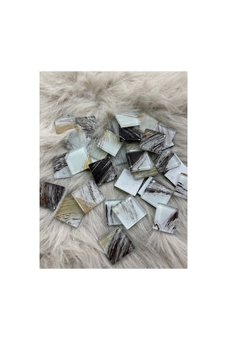 Sanatsal Kristal Mozaik Ks-48 23x23mm Art Bej 250gr