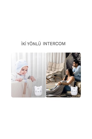 Çok Fonksiyonlu Bebek Telsizi Walkie Talkie İnterkom İkili Paket Mblv30