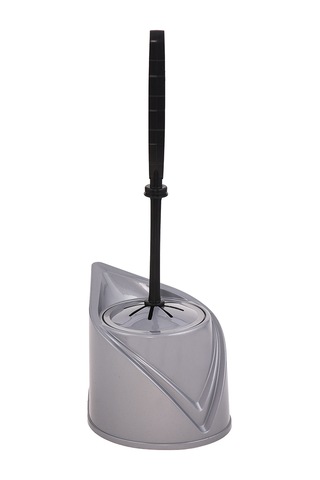 Plastik Klozet Wc Fırça Takımı Siyah