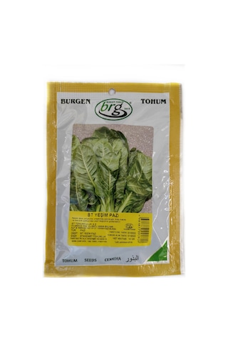 Bt Yeşim Pazı Tohumu 10 GRam Geniş Yaprak