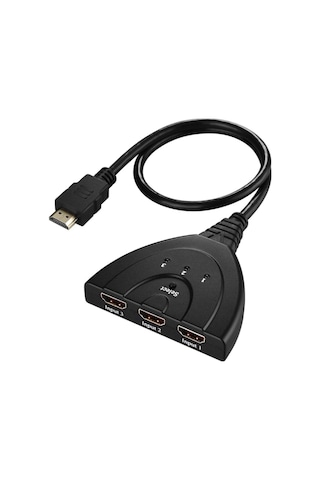 3 Port Hdmı Switcher 3 Giriş 1 Çıkışlı Hdmı Otomatik Switch