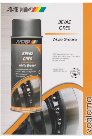 Motip Beyaz Gres Sprey 400Ml - White Grease