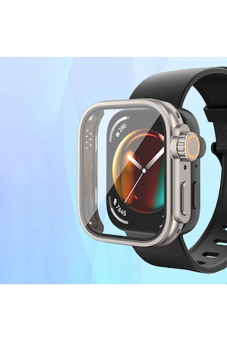 Huawei Watch Fit 3 To Apple Watch Uyumlu Ultra 49mm Kasa Dönüştürücü Ve Ekran Koruyucu Tgco Watch Gard 33 -