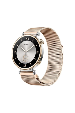 Huawei Watch Gt6 41mm / Gt5 Pro 42mm / Gt5 / Gt4 41mm Uyumlu 18mm Hasır Çelik Kordon