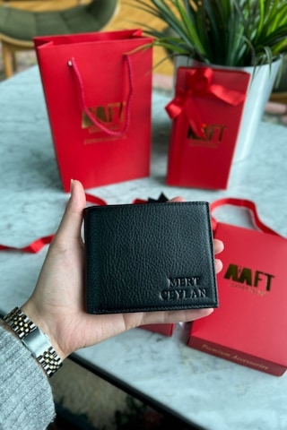 Mft Leather Hakiki Deri Erkek Bozuk Paralı Cüzdan Marks 6704 Napa Siyah
