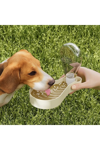 Evcil Hayvan Bardak Taşınabilir Su Bardağı Besleyici